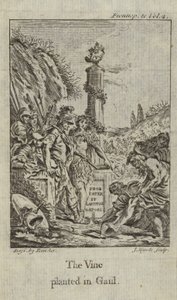 Winorośl zasadzona w Galii autorstwa François Boucher