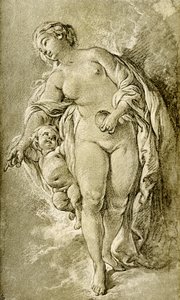 Wenus z jabłkiem autorstwa François Boucher