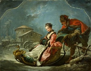 Zima autorstwa François Boucher