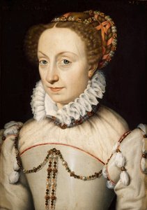 Portret Joanny III z Nawarry 1528-1572, 1570. autorstwa François Clouet