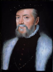 Portret konstabl Anne de Montmorency autorstwa François Clouet