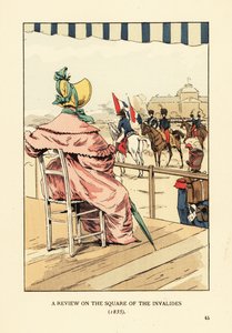 Recenzja na Placu Inwalidów autorstwa François Courboin