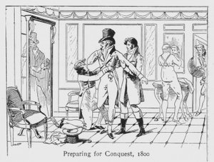 Przygotowanie do podboju, 1800 autorstwa François Courboin