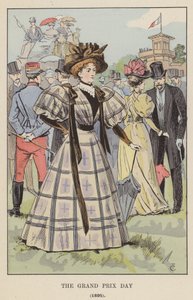 Dzień Grand Prix, 1895 autorstwa François Courboin
