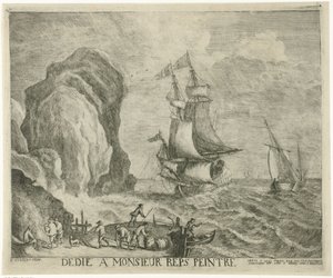 pejzaż morski autorstwa François Deroy