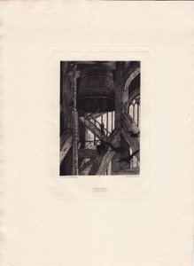 François Flameng - Victor Hugo - Pieśni o zmierzchu - Dzwon autorstwa Francois Flameng