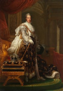 Francuski: Charles X en habits de sacre Charles X of France