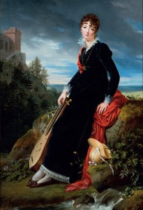 Portret hrabiny Katarzyny Joanny Gabrieli Starzeńskiej (1782-1862). autorstwa François Gérard