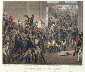 Powrót Napoleona I (1769-1821) do Tuileries, 20 marca 1815
