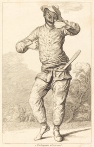 płacz arlekin autorstwa François Joullain after Claude Gillot