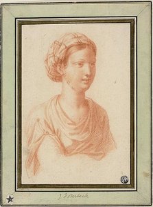 Popiersie kobiety z turbanem autorstwa François Le Moyne