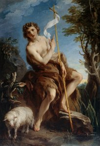 Święty Jan Chrzciciel autorstwa François Lemoyne