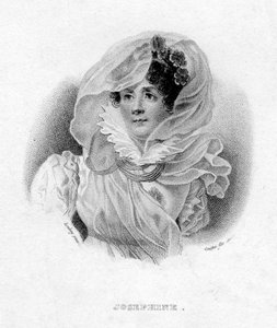 Joséphine de Beauharnais, pierwsza żona Napoleona Bonaparte i cesarzowej Francji, XIX w. autorstwa François Louis Couché