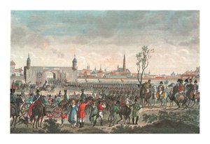 Wjazd Francuzów do Wiednia, 14 listopada 1805, ok. 1850