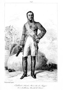 Nicolas Charles Oudinot 1767-1847, książę Reggio i marszałek Francji, 1839.