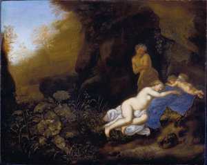 Jowisz i Antiope autorstwa François Verwilt