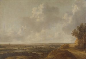 Panoramiczny krajobraz Panorama na wsi wokół Kleve autorstwa François van Knibbergen