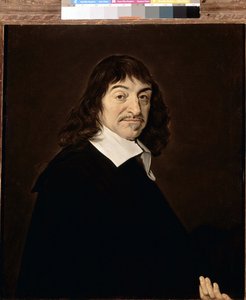 Portret Rene Descartesa, francuskiego filozofa autorstwa Frans (after) Hals