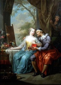 Alegorie nierównej miłości (para)