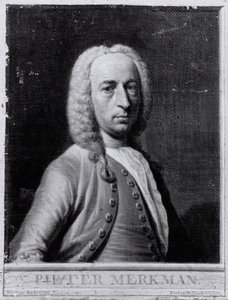 Portret Pietera Merkmana Jr autorstwa Frans Decker