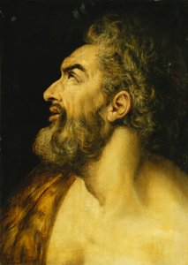 Głowo św. Jana Chrzciciela, autorstwa Frans Floris