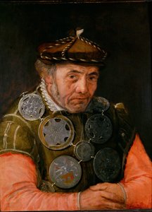 Posłaniec izby lub gildii retorów ... autorstwa Frans Floris