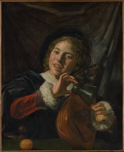 Chłopiec z lutnią autorstwa Frans Hals