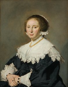 niemiecki: Bildnis einer Frau Portret kobiety autorstwa Frans Hals