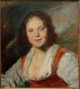 Kopia Bohémienne Fransa Hals autorstwa Frans Hals