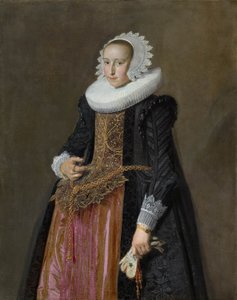Portret Aletty Hanemans (1606-1653) autorstwa Frans Hals