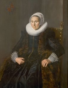 Portret Cornelii Claesdr. Vooght (-) autorstwa Frans Hals