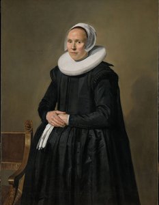 Portret Feyntje van Steenkiste, 1635 autorstwa Frans Hals
