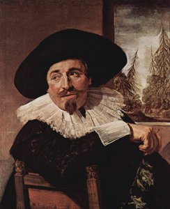 Portret Isaaca Abrahamsza. Massa autorstwa Frans Hals