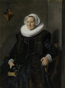 Portret Maritge Claesdr Vooght autorstwa Frans Hals
