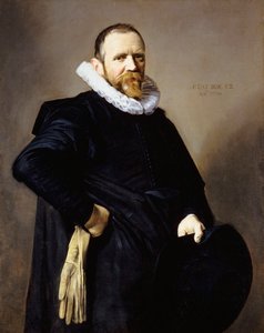 Portret dżentelmena autorstwa Frans Hals