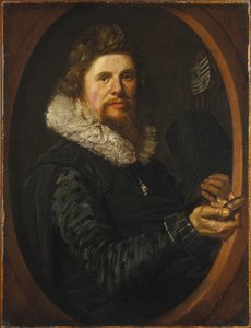Portret mężczyzny, ok. 1614-15 autorstwa Frans Hals