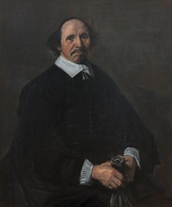 Portret mężczyzny, ok. 1655-60 (olej na płótnie) autorstwa Frans Hals