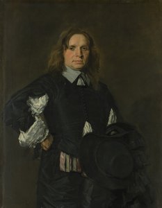 Portret mężczyzny, początek lat 50. XVII wieku. autorstwa Frans Hals