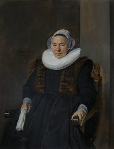 Portret starszej kobiety, tradycyjnie nazywanej Mevrouw Bodolphe autorstwa Frans Hals