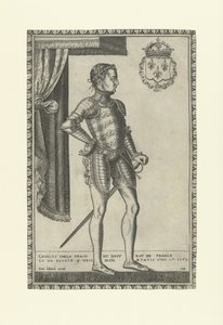 Portret króla Francji Karola IX 1550-1574, 1560s autorstwa Frans Huys