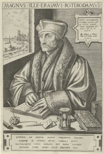Portret Aberfortha Erazma autorstwa Frans Huys