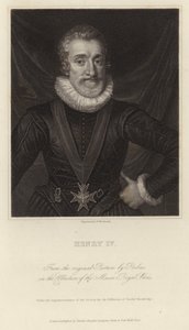 Henryk IV, król Francji autorstwa Frans II Pourbus