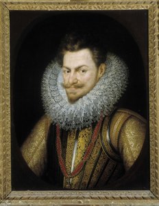 Portret arcyksięcia Alberta Austrii, gubernatora Holandii autorstwa Frans II Pourbus
