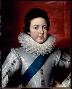 Portret Ludwika XIII, króla Francji i Nawarry, ok. 1616 (malarstwo) autorstwa Frans II Pourbus