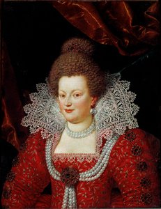 Portret Marii de Medicis, królowej Francji (ok. 1610, olej na płótnie)