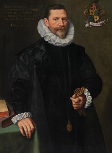 Portret Petrusa Richardusa (olej na desce) autorstwa Frans II Pourbus