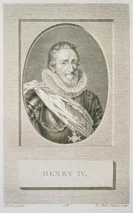 Henri IV (1553-1610), rytowany przez Pierre Alexandre Tardieu (1756-1844), 1783