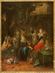 Sabat czarownic ... autorstwa Frans II the Younger Francken