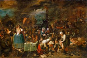 Nieznany obraz autorstwa Frans II the Younger Francken