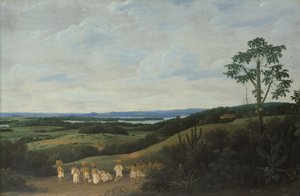 Krajobraz brazylijski autorstwa Frans Post